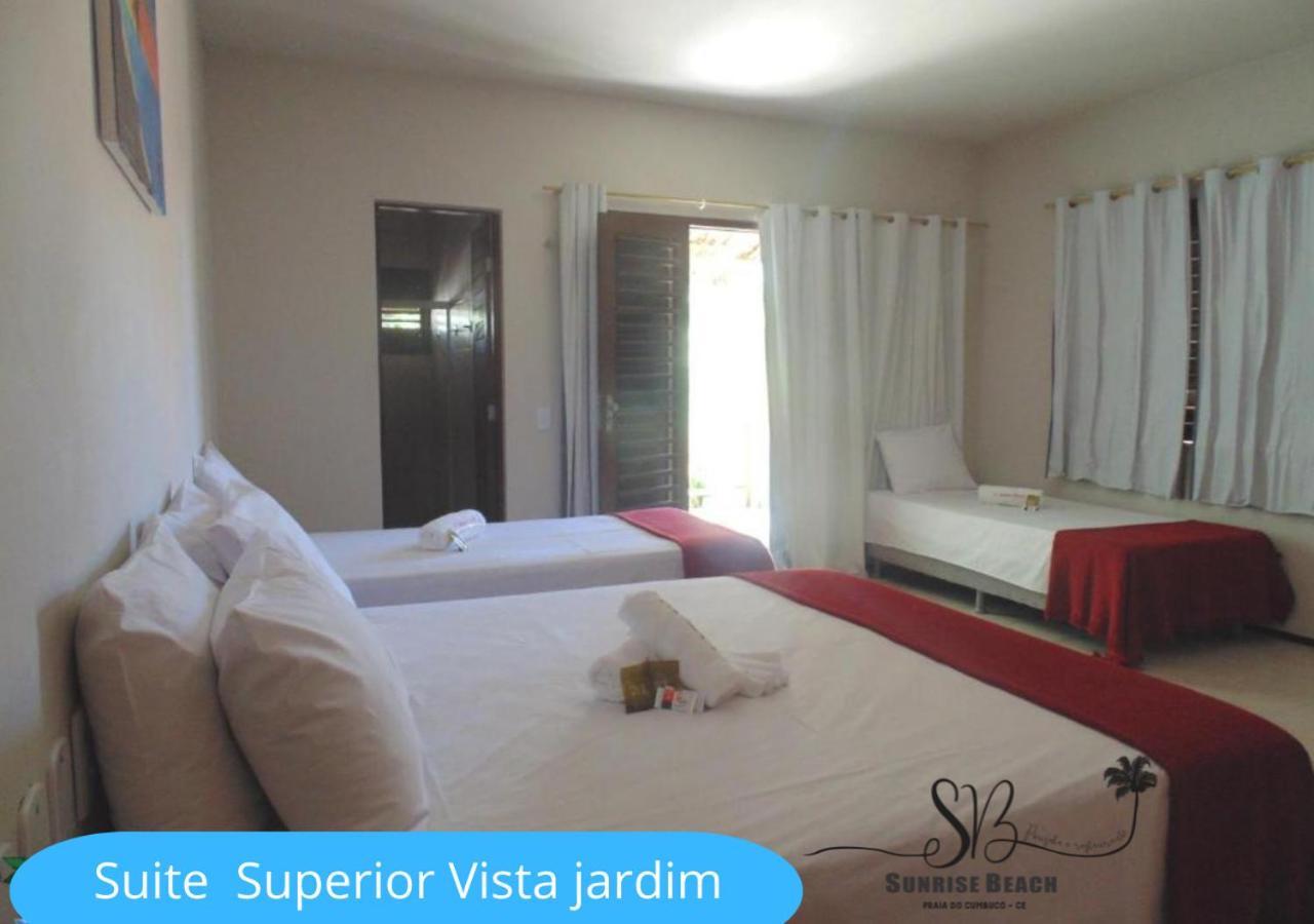 Pousada Sunrise Beach Кумбуко Экстерьер фото
